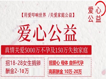 顺义捐卵助孕生子 爱心志愿者招募